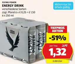 Hofer Flying Power Energy Drink Angebot