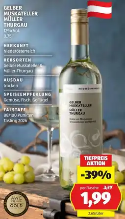 Hofer Gelber Muskateller Müller Thurgau Angebot