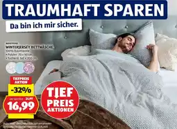 Hofer Novitesse Winterjersey Bettwäsche Angebot