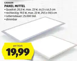 Hofer Casalux Panel Mittel Angebot
