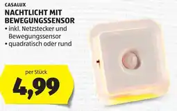 Hofer Casalux Nachtlicht mit Bewegungssensor Angebot