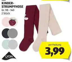 Hofer Lycra Kinder-Strumpfhose Angebot