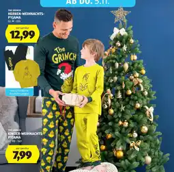 Hofer The Grinch Herren-Weihnachts-Pyjama Angebot