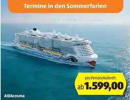 Hofer AIDAcosma Angebot