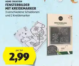 Hofer Home Creation Fensterbilder mit Kreidemarker Angebot