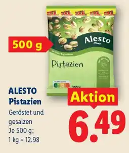 Lidl Alesto Pistazien Angebot