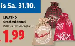 Lidl LIVARNO Geschenkbeutel Angebot