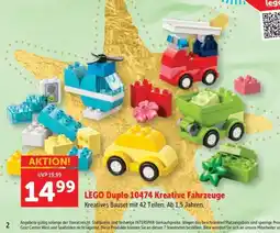 Interspar LEGO Duplo 10474 Kreative Fahrzeuge Angebot