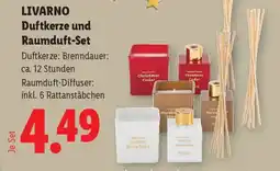 Lidl LIVARNO Duftkerze und Raumduft-Set Angebot