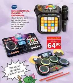 Interspar Vtech Karaoke Light Party / Kidi DJ Mix / Kidi DJ Drums Angebot