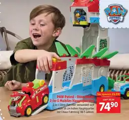 Interspar PAW Patrol - Dino Movie 2-in-1 Mobiles Hauptquartier Angebot