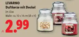 Lidl LIVARNO Duftkerze mit Deckel Angebot