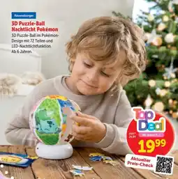 Interspar Ravensburger 3D Puzzle-Ball Nachtlicht Pokémon Angebot