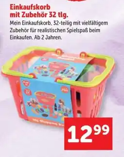 Interspar Einkaufskorb mit Zubehör Angebot