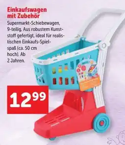 Interspar Einkaufswagen mit Zubehör Angebot