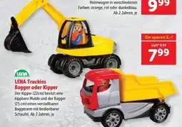 Interspar LENA Truckies Bagger oder Kipper Angebot