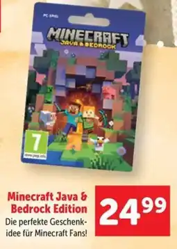 Interspar Minecraft Java & Bedrock Edition Angebot