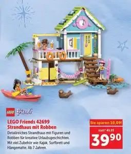 Interspar LEGO Friends Strandhaus mit Robben Angebot