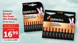 Interspar Duracell Plus Power Angebot