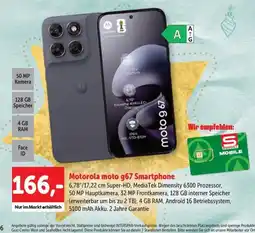 Interspar Motorola moto g67 Smartphone Angebot