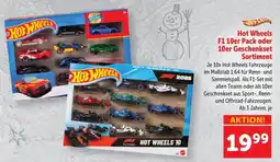 Interspar Hot Wheels F1 10er Pack oder 10er Geschenkset Angebot