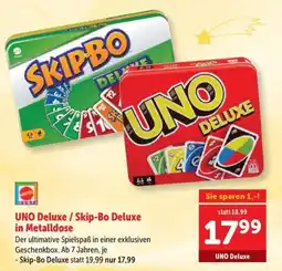 Interspar UNO Deluxe Angebot