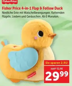Interspar Fisher Price 4-in-1 Flap & Follow Duck Angebot
