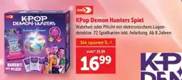 Interspar KPop Demon Hunters Spiel Angebot