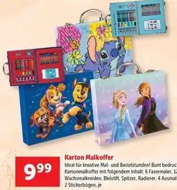 Interspar Karton Malkoffer Angebot