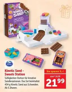 Interspar Kinetic Sand - Sweets Station Angebot