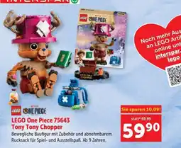 Interspar LEGO One Piece Tony Tony Chopper Angebot