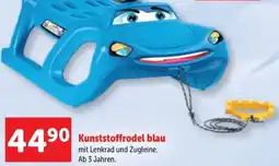 Interspar Kunststoffrodel blau Angebot