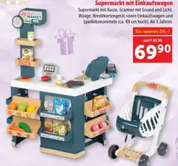 Interspar Supermarkt mit Einkaufswagen Angebot