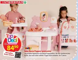 Interspar smoby Baby Nurse Puppen Spielcenter Angebot