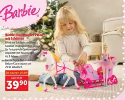 Interspar Barbie Nussknacker Pferd mit Schlitten Angebot