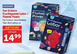Interspar Fun Science Fruchtgummi Labor / Flummi Power Angebot