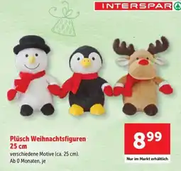 Interspar Plüsch Weihnachtsfiguren Angebot