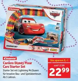 Interspar Carrera Disney Pixar Cars Starter Set Angebot