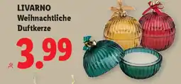 Lidl Livarino Weihnachtliche Duftkerze Angebot