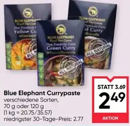 Maximarkt Blue Elephant Currypaste Angebot