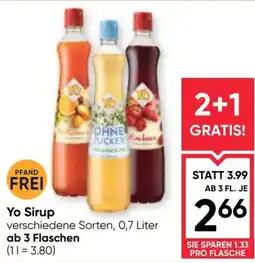 Maximarkt Yo Sirup Angebot