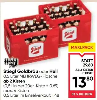 Stiegl Goldbräu oder Hell