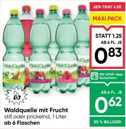 Maximarkt Waldquelle mit Frucht Angebot