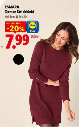 Lidl ESMARA Damen Strickkleid Angebot