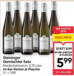 Maximarkt Steininger Gemischter Satz Angebot