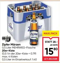 Maximarkt Zipfer Märzen Angebot
