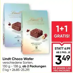 Maximarkt Lindt Choco Wafer Angebot