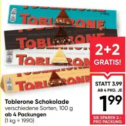 Maximarkt Toblerone Schokolade Angebot