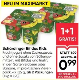 Maximarkt Schärdinger Bifidus Kids Angebot