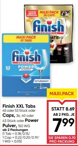 Maximarkt Finish XXL Tabs Angebot